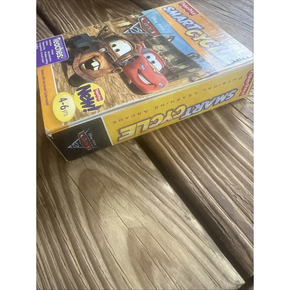 Fisher Price Smart Cycle Cartridge Disney Pixar Cars 2 New 2010 Learning Arcade